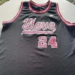 NIke TAG Moses Malone XL Petersburg Crimson Wave Jersey